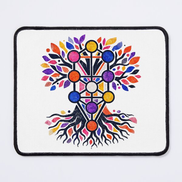 Item preview, Tree of Life with Sephirot, Kabbalah Etz Chayim  designed and sold by Amber Dove Studio.
