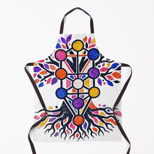 Item preview, Tree of Life with Sephirot, Kabbalah Etz Chayim designed and sold by Amber Dove Studio.