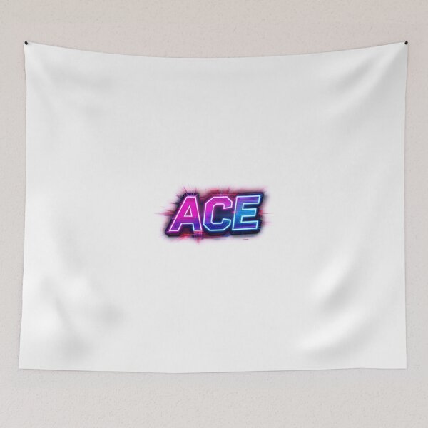 Item preview, ACE - Neon Glitch Esports Design designed and sold by Petringo.