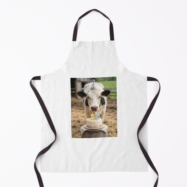 Item preview, Cow 20th birthday cute adorable cake party baby kawaii designed and sold by CheeseBlueprint.