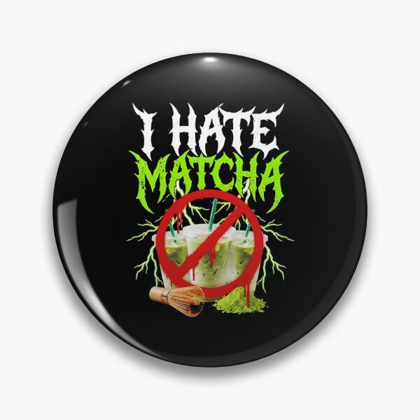 Item preview, Funny Anti Matcha Statement Design designed and sold by RDGNR.