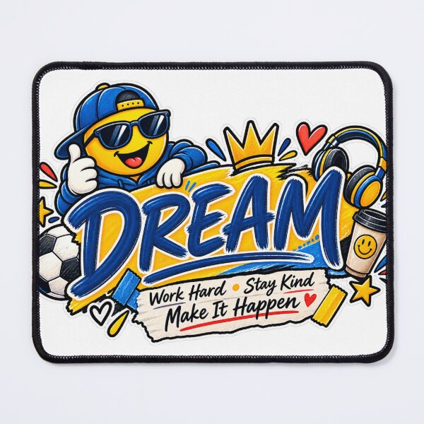 Item preview, Dream Motivational – Inspirational Sports Design | Believe, Work Hard & Make It Happen designed and sold by Mahmoud Salah.