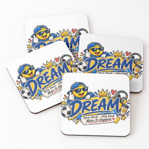 Item preview, Dream Motivational  – Inspirational Sports Design | Believe, Work Hard & Make It Happen designed and sold by Mahmoud Salah.