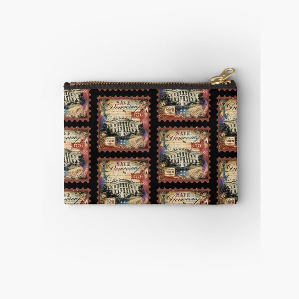 Item preview, Postage Stamp Design - Save Democracy  designed and sold by Wilcox PhotoArt.