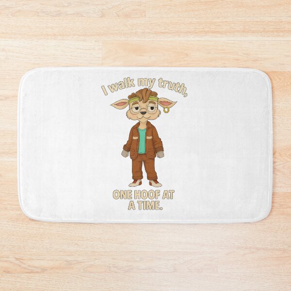 Item preview, Copy of Goat Farmer Good Vibes I'm Growing At My Own Pace Cartoon designed and sold by retrotoonz.