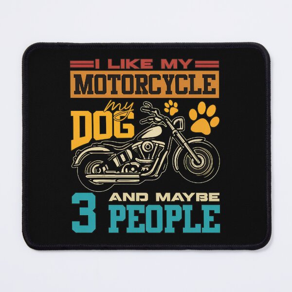 Item preview, Motorcycle Dog 3 People Rider Graphic designed and sold by GiaoCalonas.