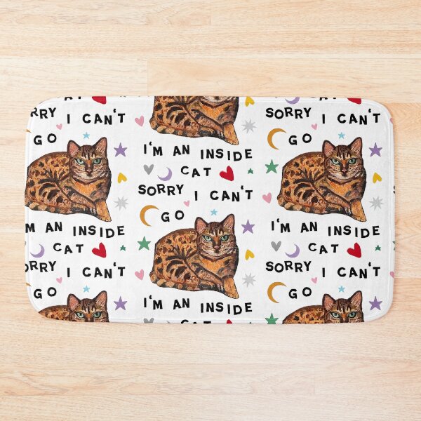 Item preview, Sorry I Can't I'm an Inside Cat designed and sold by RDGNR.