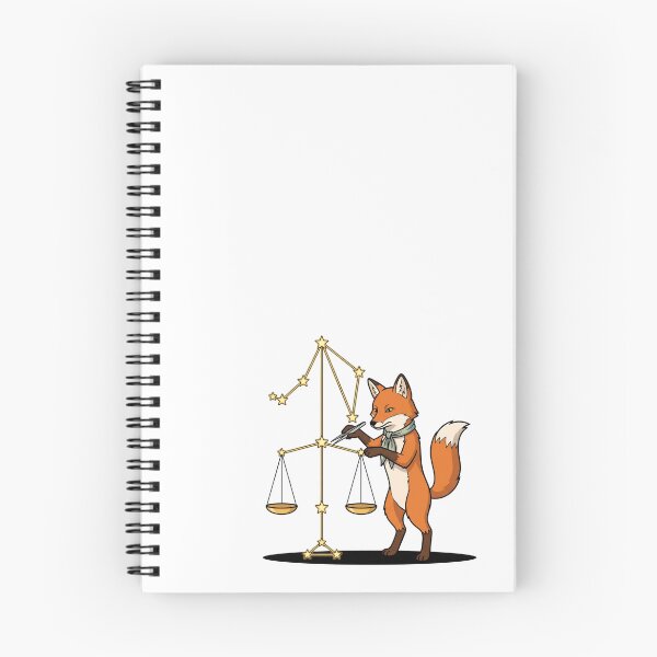 Item preview, Clever Fox Adjusting Libra Constellation Scales Precision Art designed and sold by Rare By Hero.