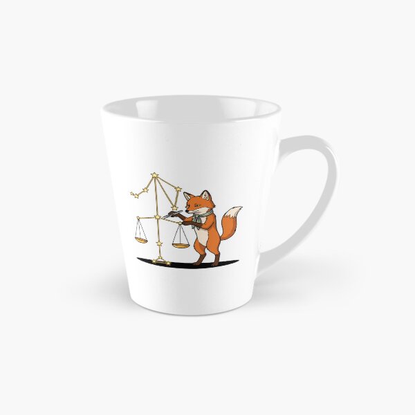 Item preview, Clever Fox Adjusting Libra Constellation Scales Precision Art designed and sold by Rare By Hero.