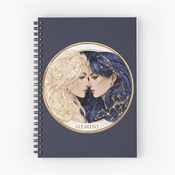 Item preview, Gemini Celestial Twins Zodiac Astrology designed and sold by MythicMood.