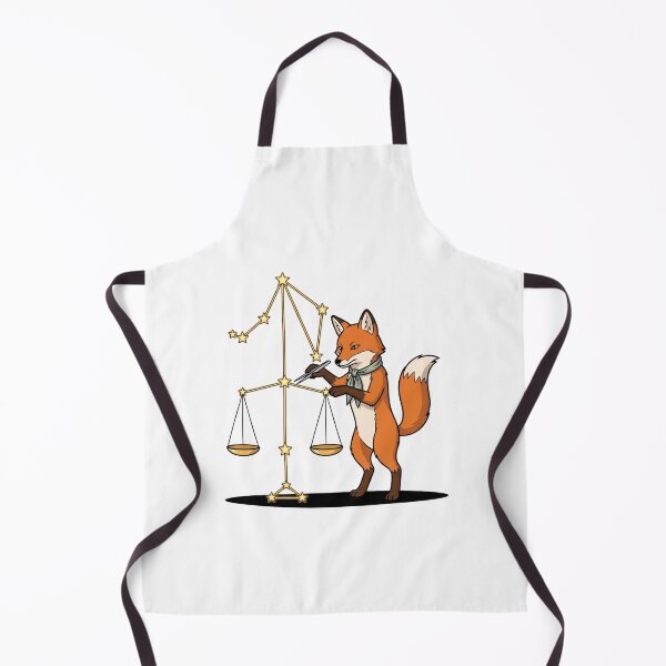 Item preview, Clever Fox Adjusting Libra Constellation Scales Precision Art designed and sold by Rare By Hero.