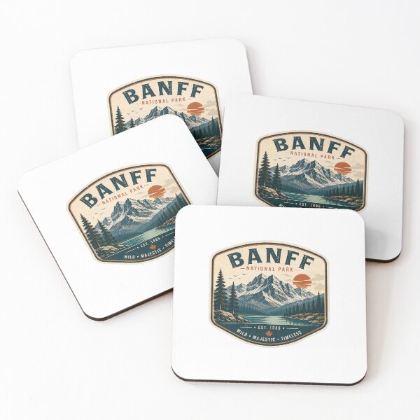 Item preview, Banff National Park Canada Graphic designed and sold by FanFueledStickers.