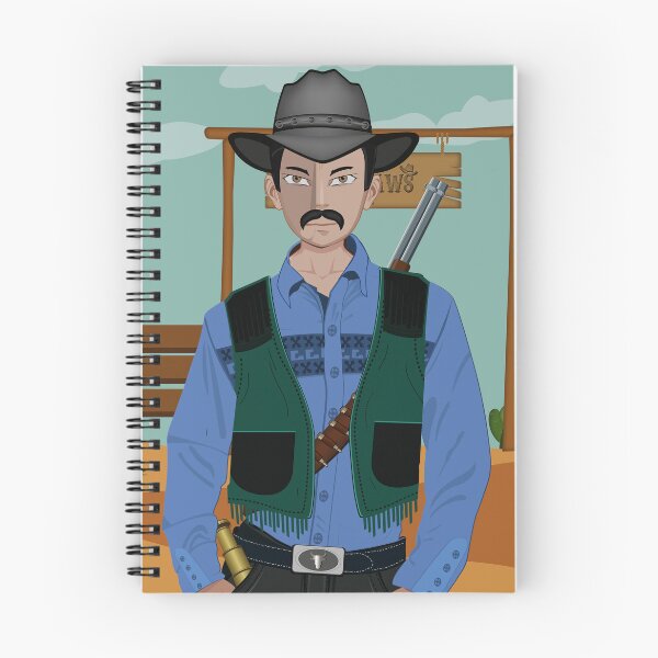 Item preview, The Frontier Preacher - Vintage Wild West Ranger Vector Art designed and sold by OutlawsDesign26.
