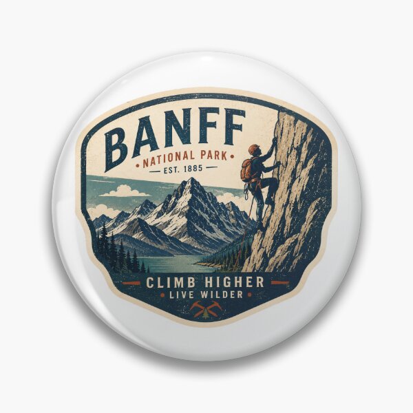 Item preview, Banff National Park Canada Graphic designed and sold by FanFueledStickers.