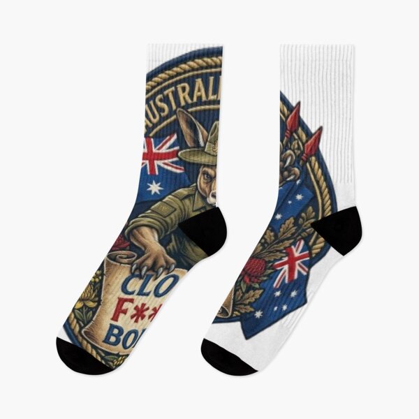 Item preview, Australia's Order CLOSE THE F**ING BORDERS designed and sold by Kirrindy Designs.