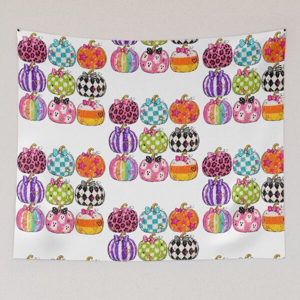 Item preview, Colorful Preppy Halloween Pumpkin Collection designed and sold by RDGNR.