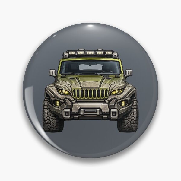 Item preview, Rhino Green Adventure SUV — BV-JRG — Front View designed and sold by BROHLine Studio.