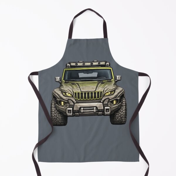 Item preview, Rhino Green Adventure SUV — BV-JRG — Front View designed and sold by BROHLine Studio.