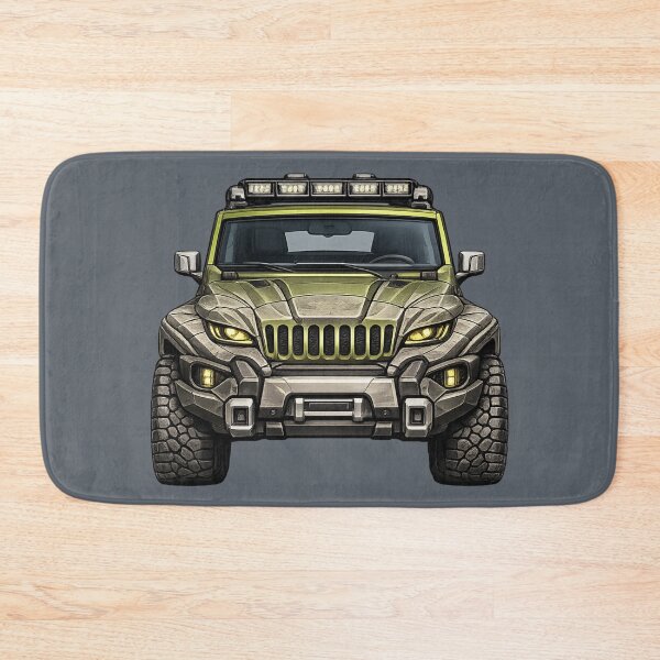 Item preview, Rhino Green Adventure SUV — BV-JRG — Front View designed and sold by BROHLine Studio.