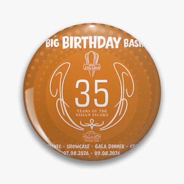 Item preview, Figaro Owners Club 2026 Big Birthday Bash designed and sold by AlmWilliams.