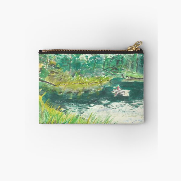 Item preview, Boat on a lake designed and sold by Misfitcane.