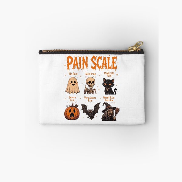 Item preview, Halloween Pain Scale Funny Chart Design designed and sold by phoebelevine.