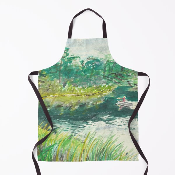 Item preview, Boat on a lake designed and sold by Misfitcane.