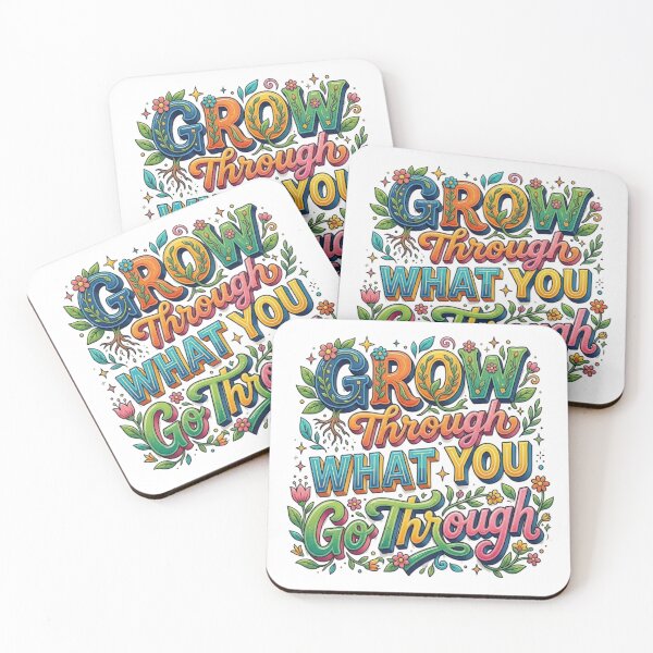 Item preview, GROW THROUGH WHAT YOU GO THROUGH designed and sold by likbatonboot.
