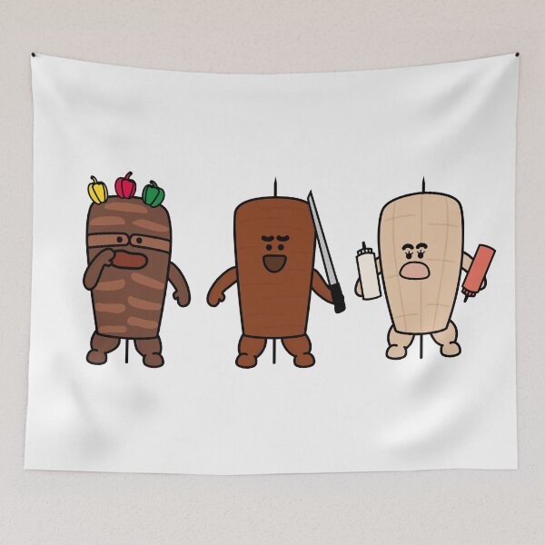 Item preview, The Berliner Kebab Boys are singing rap music designed and sold by Wurstlady.