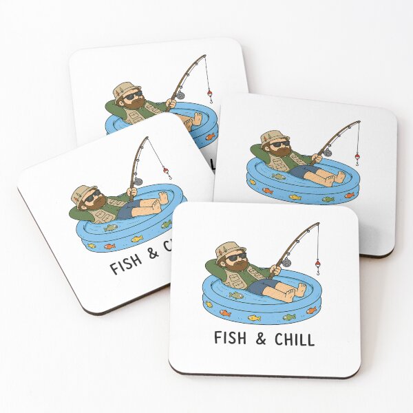 Item preview, Fish & Chill designed and sold by MonkiFlipp.