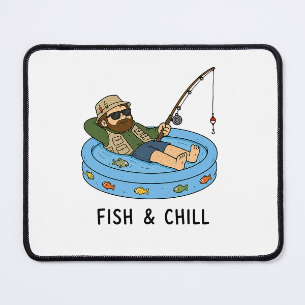 Item preview, Fish & Chill designed and sold by MonkiFlipp.