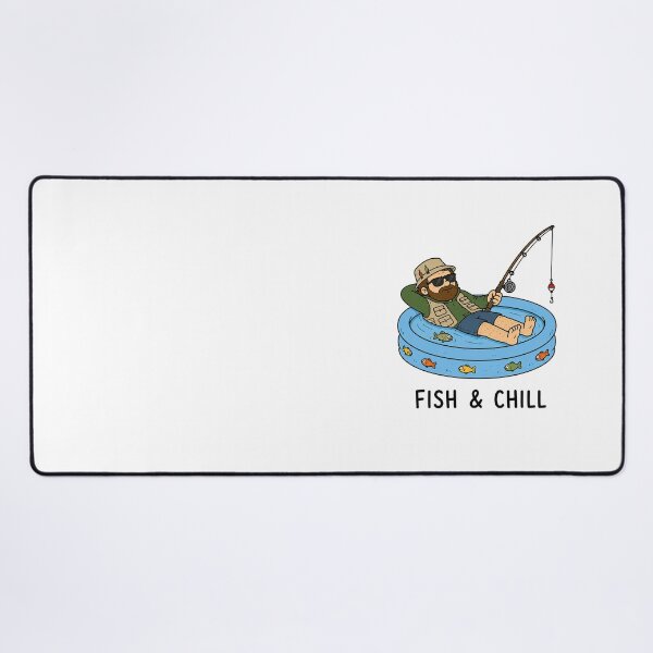 Item preview, Fish & Chill designed and sold by MonkiFlipp.
