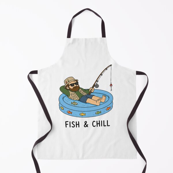 Item preview, Fish & Chill designed and sold by MonkiFlipp.