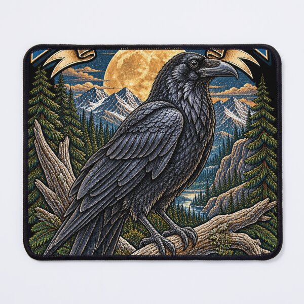 Item preview, Raven Dark Wilderness designed and sold by KrungiT Design .