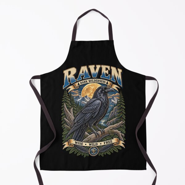 Item preview, Raven Dark Wilderness designed and sold by KrungiT Design .