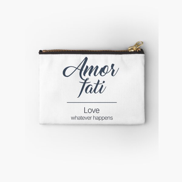 Item preview, Amor Fati – Minimalist Style Stoic Quote - Dark Version designed and sold by Stoic Core.