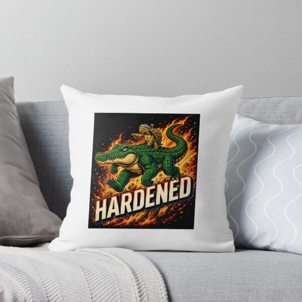 Item preview, Hardened Crocodile and Tortoise Funny Toughness Streetwear designed and sold by Bathu Designs.