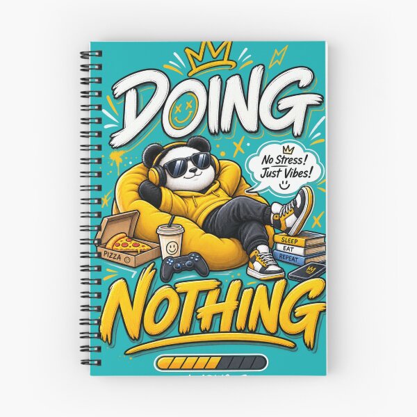 Item preview, Doing Nothing – Funny Lazy Life Meme Design designed and sold by VasiArtLab.