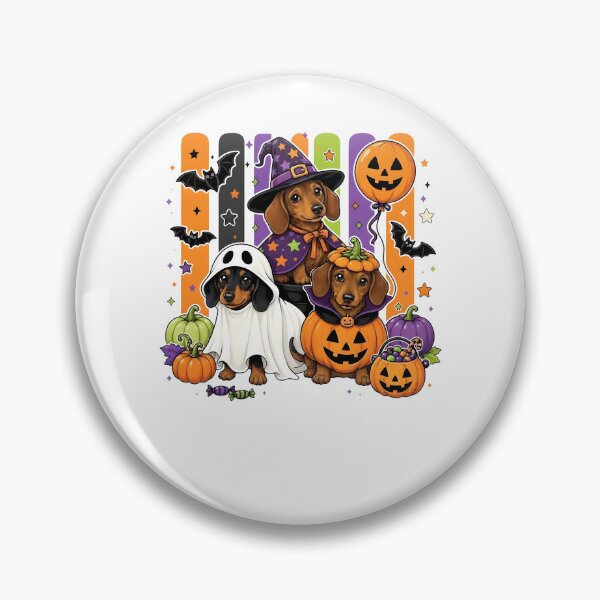 Item preview, Adorable Halloween Dachshund Trio Costume Fun designed and sold by RDGNR.