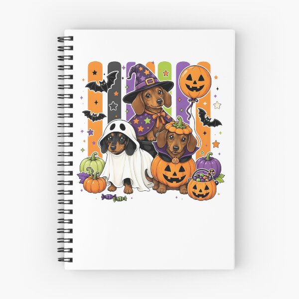 Item preview, Adorable Halloween Dachshund Trio Costume Fun designed and sold by RDGNR.