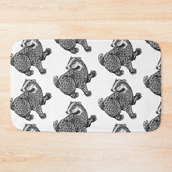 Item preview, Knotwork badger designed and sold by Paula Stirland.