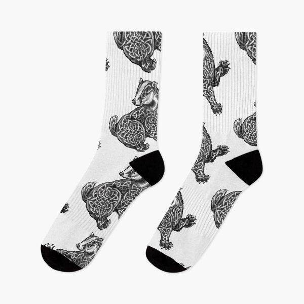 Item preview, Knotwork badger designed and sold by Paula Stirland.