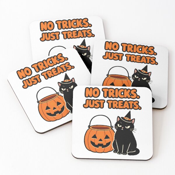 Item preview, No Tricks Just Treats Cat  T-shirt. designed and sold by Nuttajak.