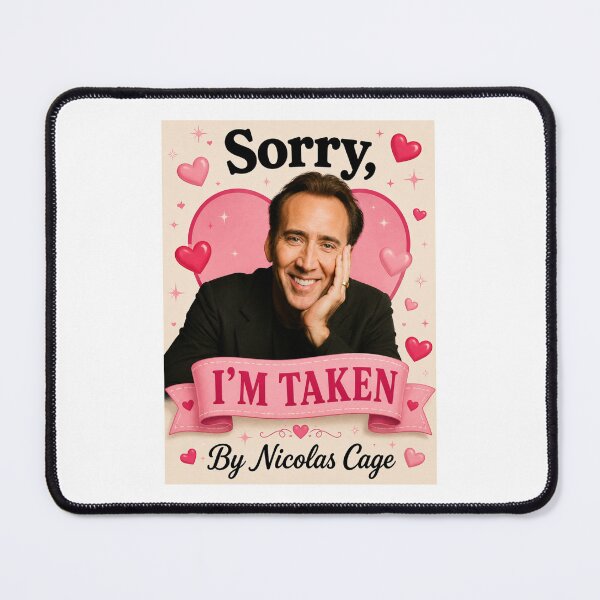 Item preview, Nicolas cage love boyfriend birthday funny prank meme gift weird designed and sold by CheeseBlueprint.