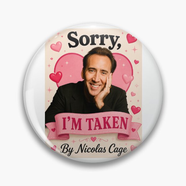 Item preview, Nicolas cage love boyfriend birthday funny prank meme gift weird designed and sold by CheeseBlueprint.