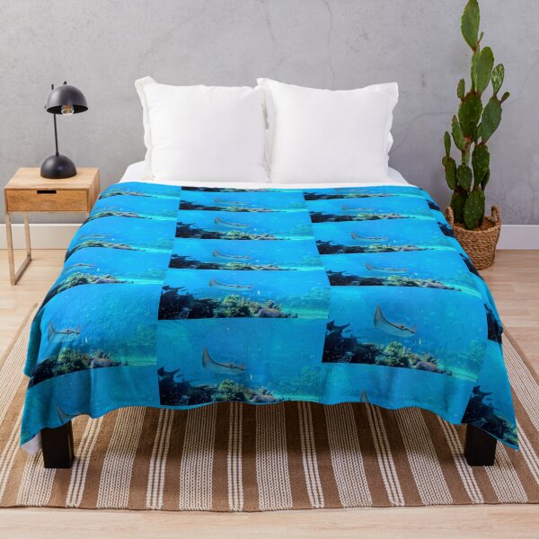 Item preview, Stingray in ocean original photography designed and sold by Wildcard_Designs.