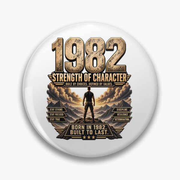Item preview, Born in 1982 Strength of Character designed and sold by JMDG Studio.