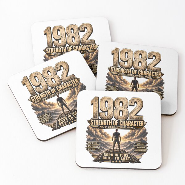Item preview, Born in 1982 Strength of Character designed and sold by JMDG Studio.