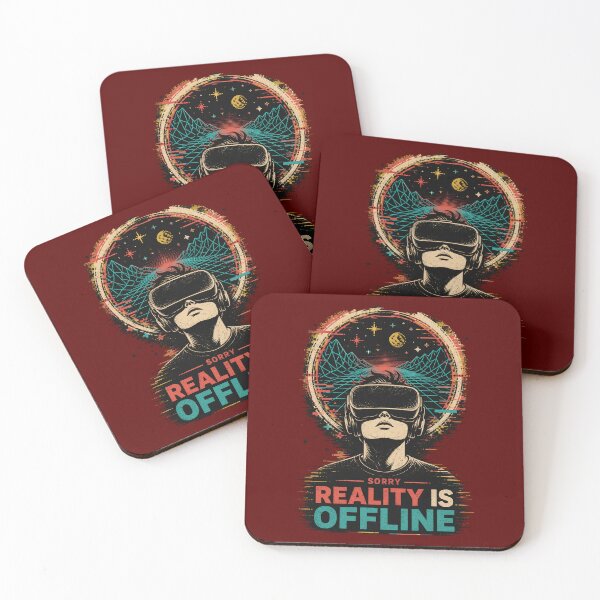 Item preview, Reality is Offline: VR Gamer – Funny Gaming Tech Design designed and sold by SVox.