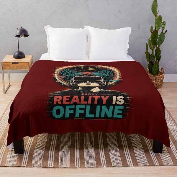 Item preview, Reality is Offline: VR Gamer – Funny Gaming Tech Design designed and sold by SVox.